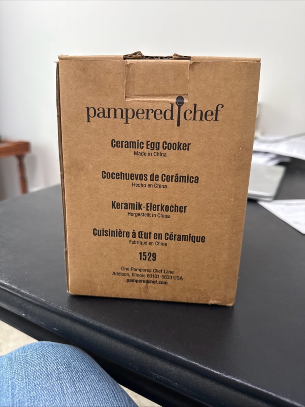 Pampered Chef Ceramic Egg Cooker
